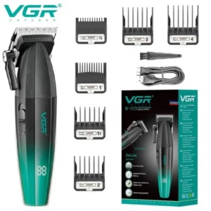 Акумуляторна машинка VGR V-003 GREEN, 6 насадок + мастило у подарунок 🎁