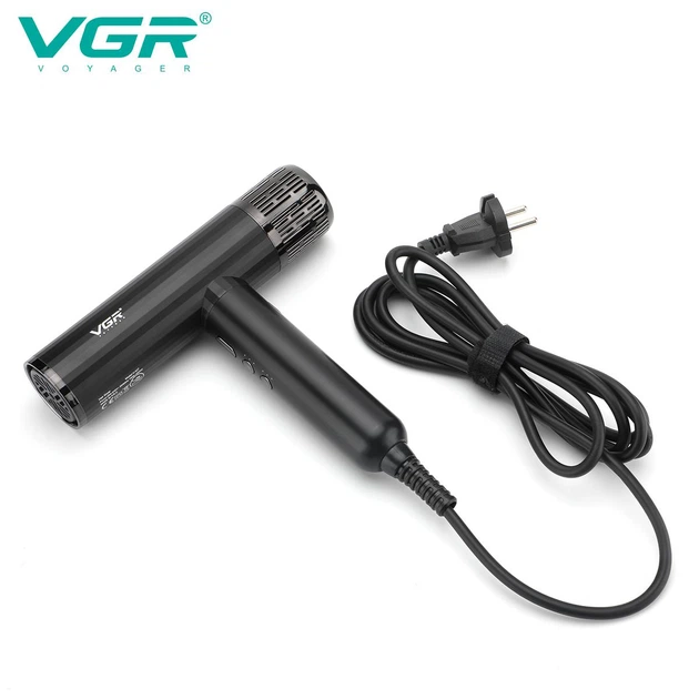 Фен професійний VGR V-640HD, 3 рівні обдування, 4 рівні температури, 110000RPM