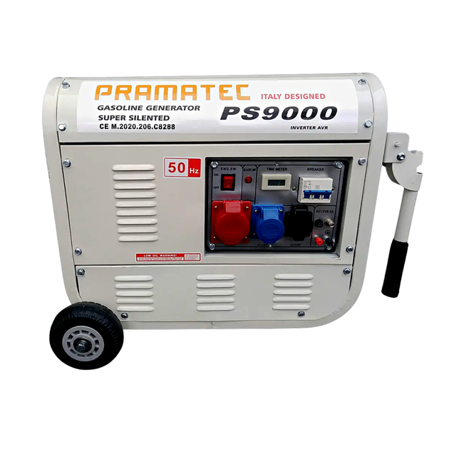 Бензиновий генератор PRAMATEC PS-9000 2,5 квт 3 фазний