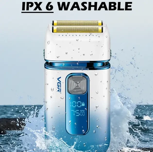 Шейвер VGR V-362, подвійне лезо, тример, IPX6