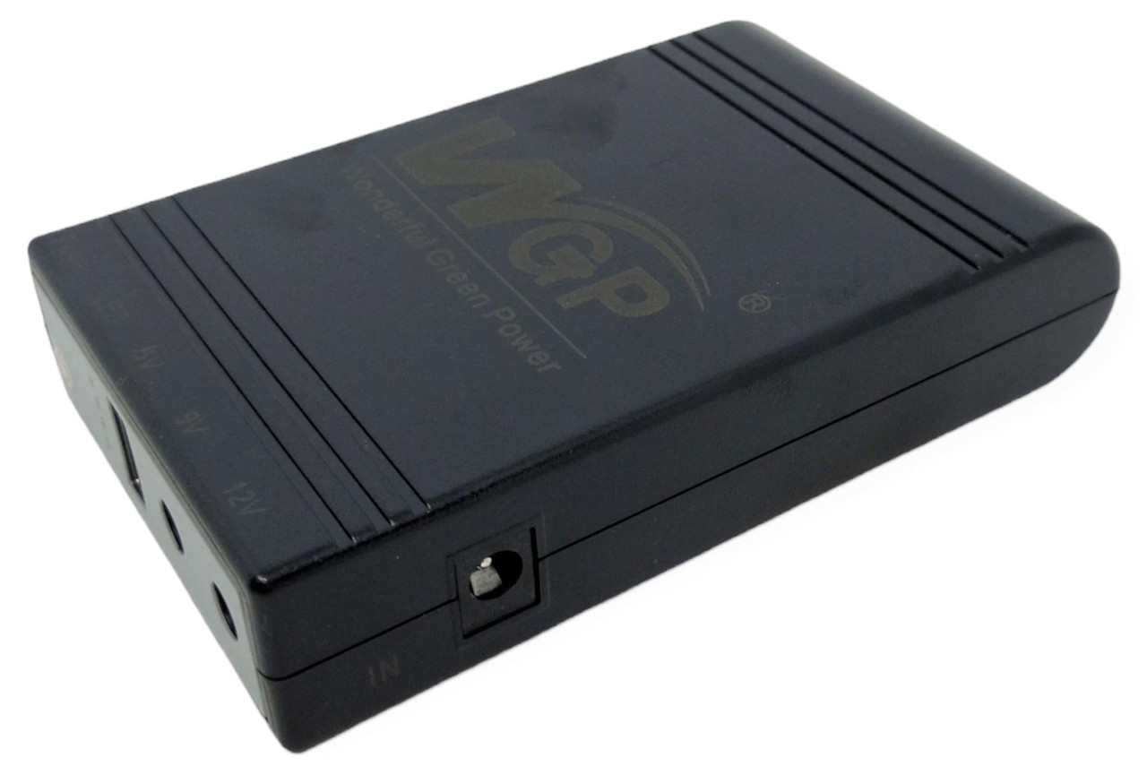 Mini UPS WGP Power Bank для роутера та медіаконвертора 10400mAh Mini UPS WGP Power Bank для роутера та медіаконвертора 10400mAh - Зображення 3