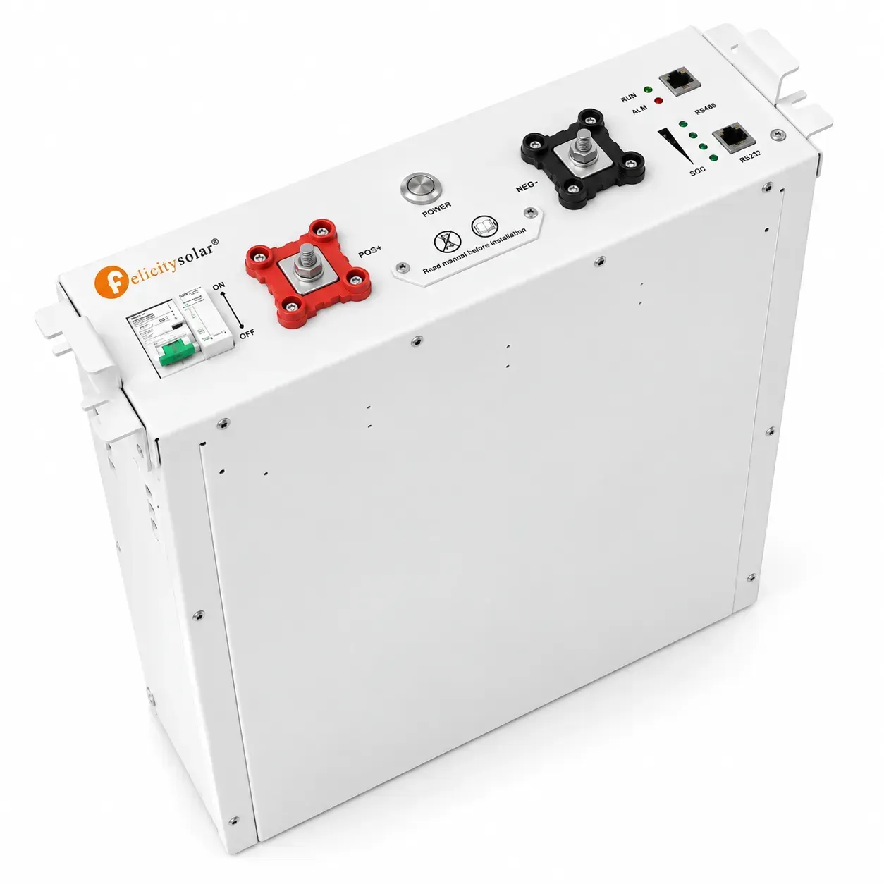 Акумулятор Felicity з BMS 100 А LiFePO4 51,2V/100Ah для систем резервного живлення Акумулятор Felicity з BMS 100 А LiFePO4 51,2V/100Ah для систем резервного живлення - Зображення 2