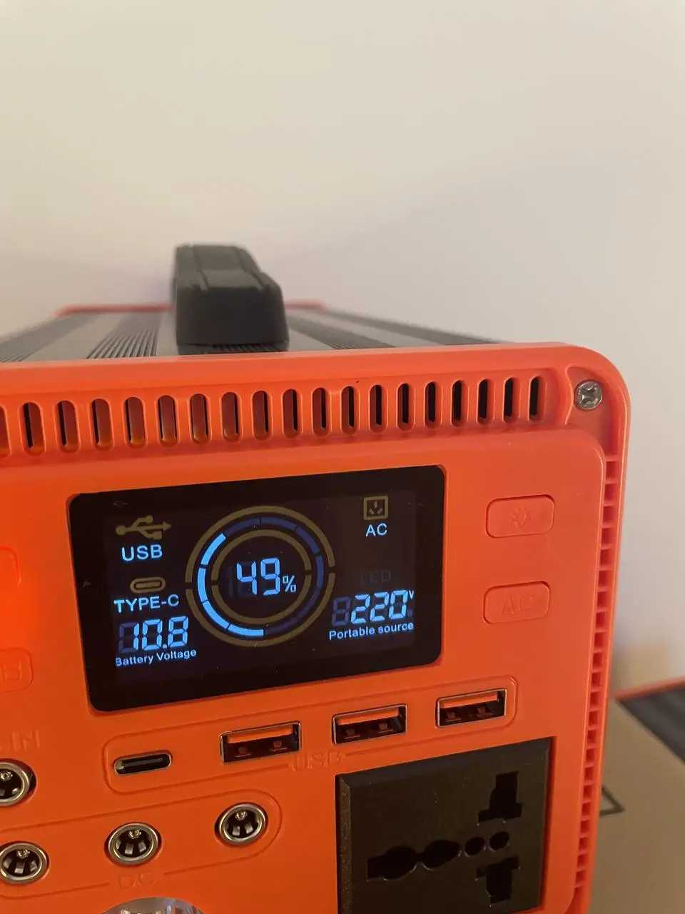 Зарядна станція 110Wh 300W чиста синусоїда Type-C з ліхтарем Зарядна станція 110Wh 300W чиста синусоїда Type-C з ліхтарем - Зображення 5